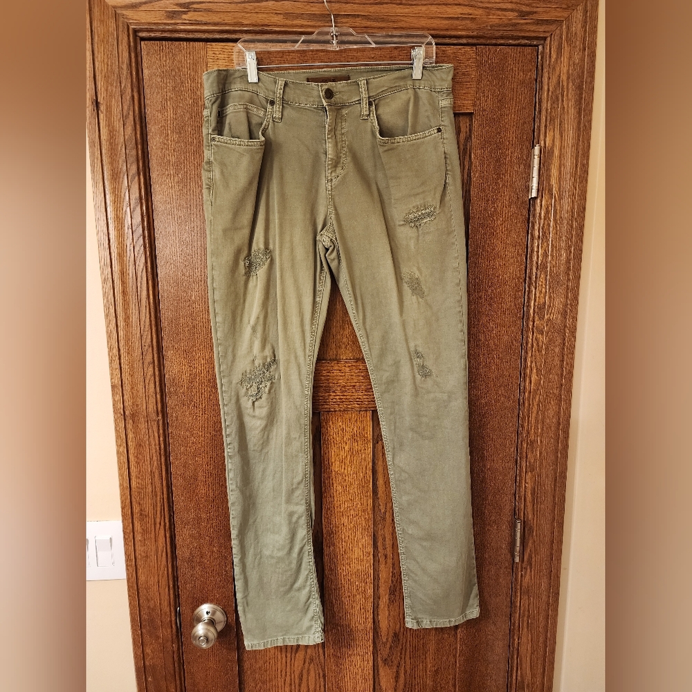 Designer Olive Green Jeans by Joe's Jeans